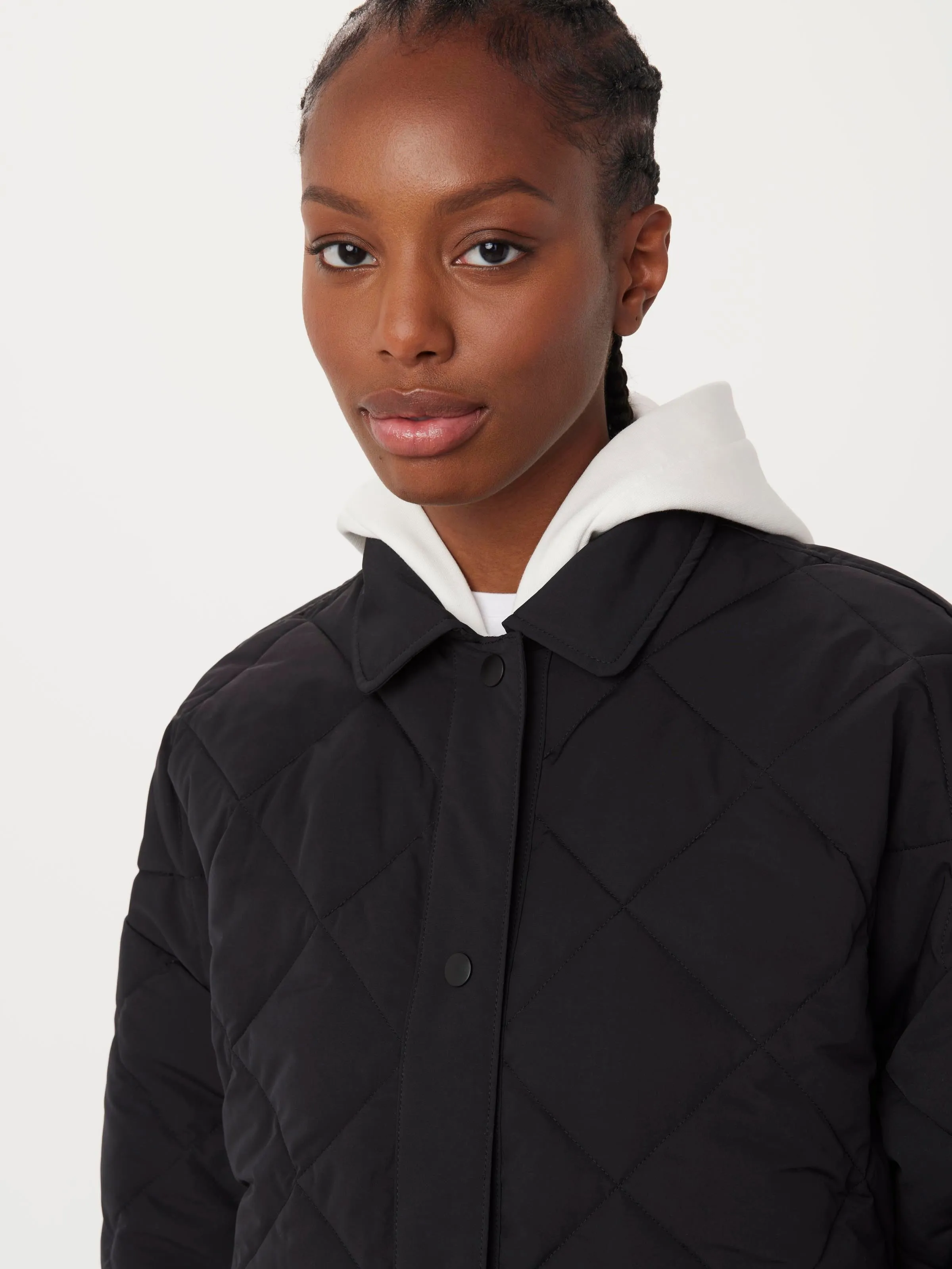 The Skyline Maxi Jacket in Black