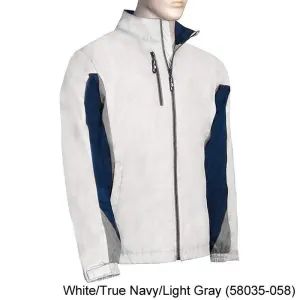 The Weather Apparel Company HiTech Performance Jacket M White/True Navy/Light Gray (580