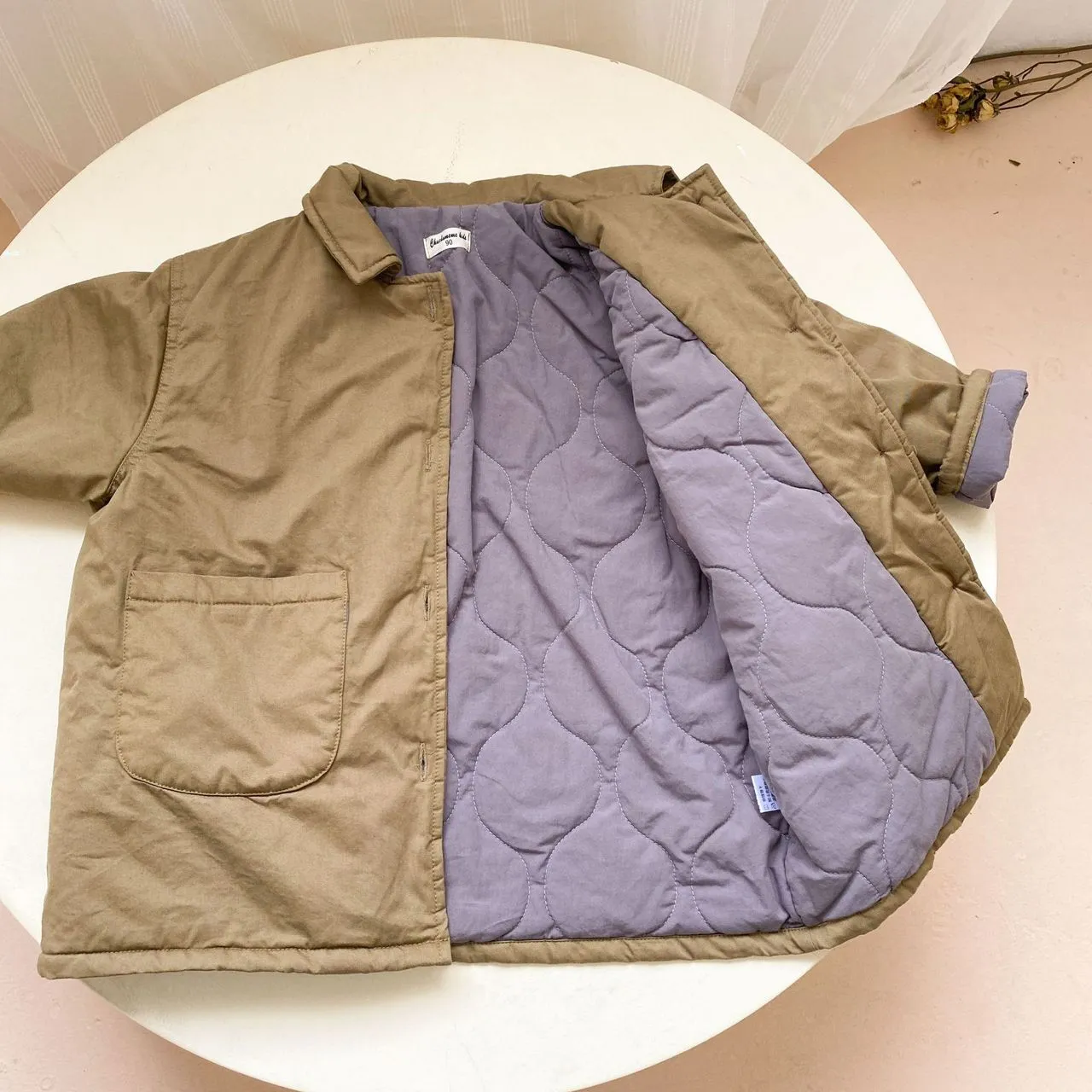 Theo Everyday Padded Coat (Olive)
