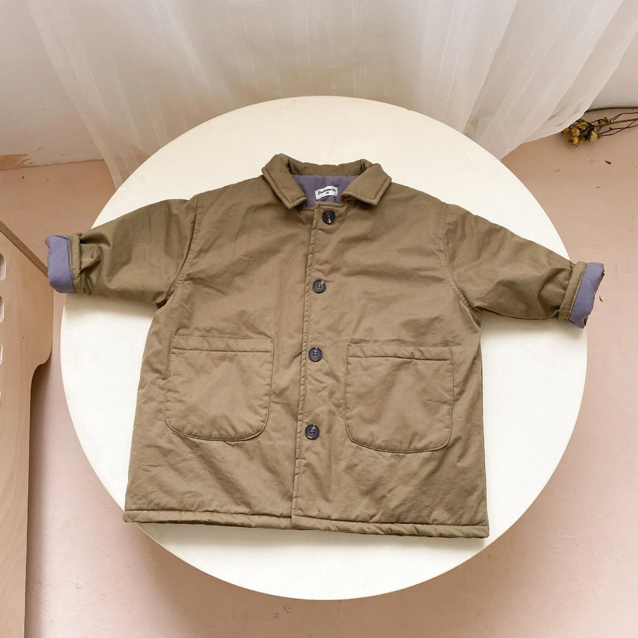 Theo Everyday Padded Coat (Olive)
