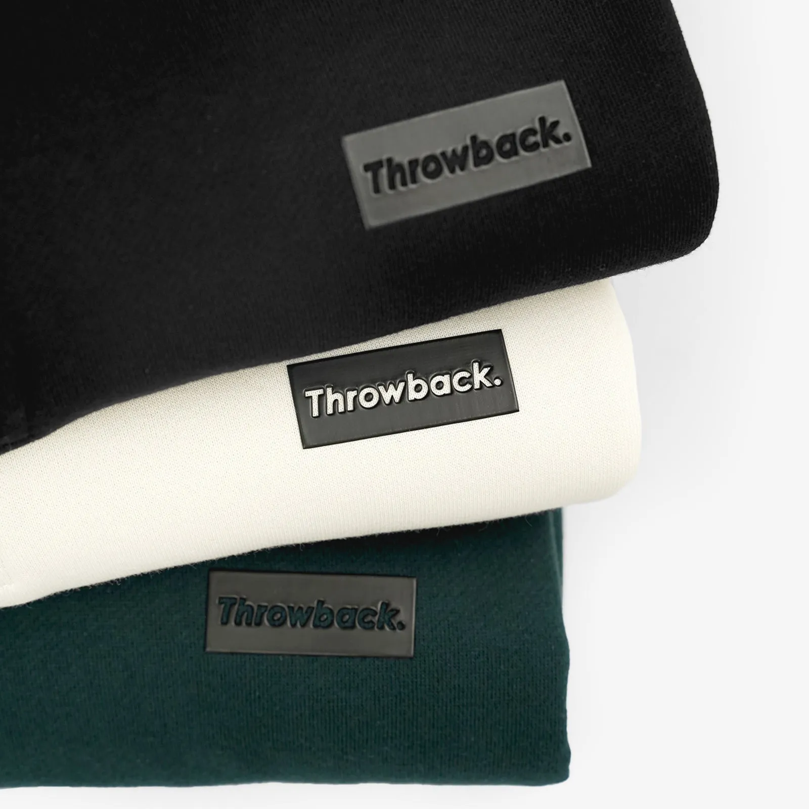 Throwback Icon 2.0 Quarter Zip Sweatshirt - Noir