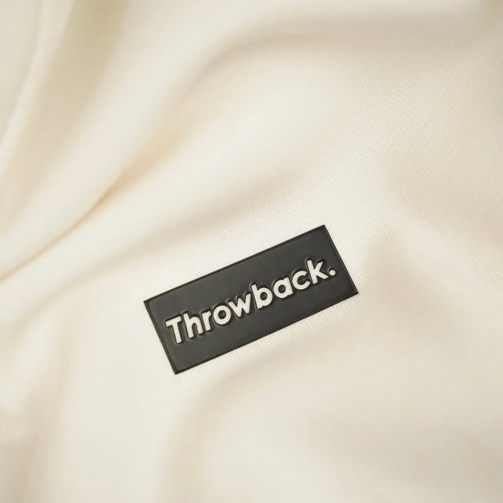 Throwback Icon 2.0 Quarter Zip Sweatshirt - White Chocolate