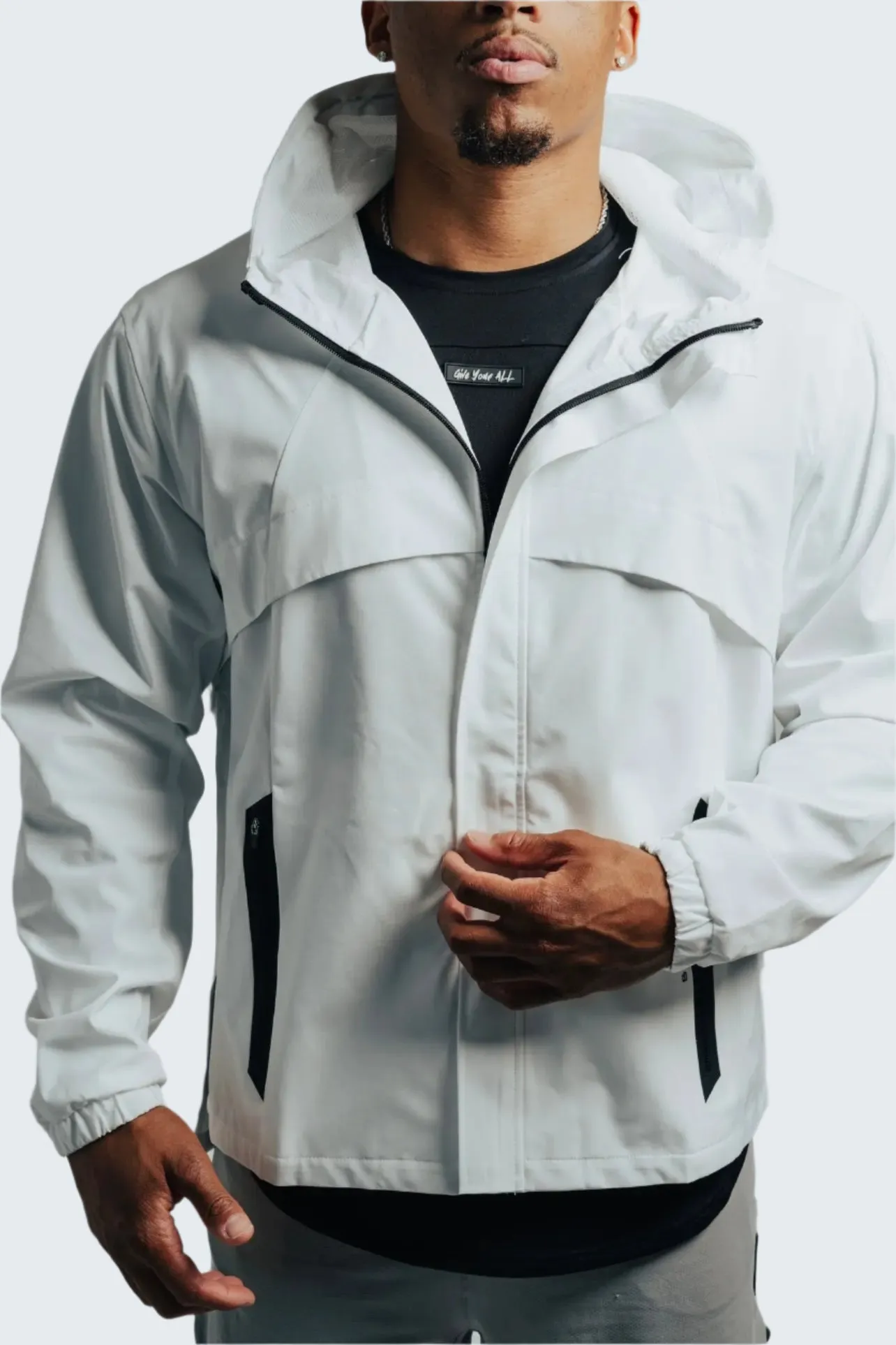 Total War Ai1 Stealth Full-Zip Jacket - Blizzard White