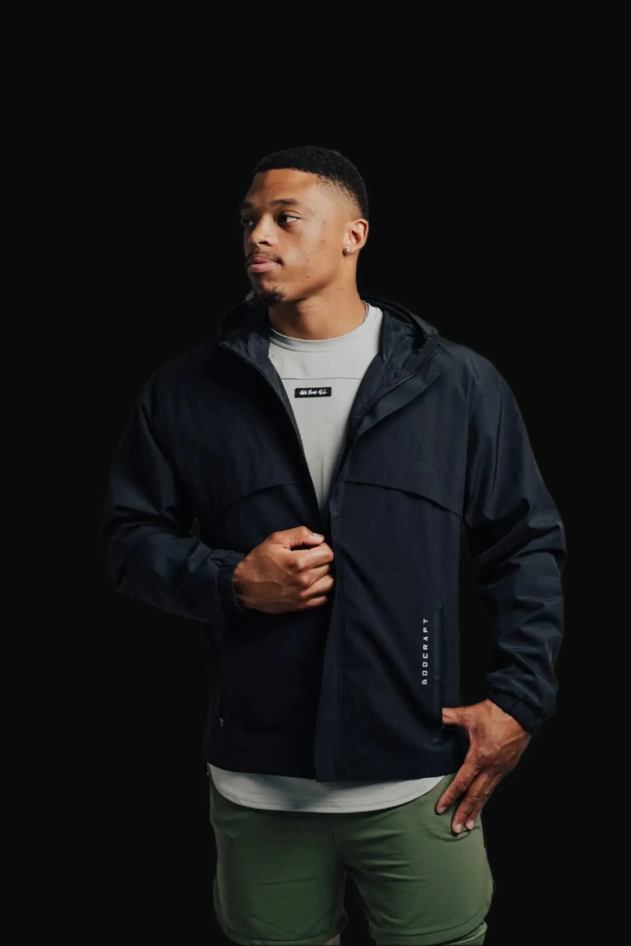 Total War Ai1 Stealth Full-Zip Jacket - Midnight Black