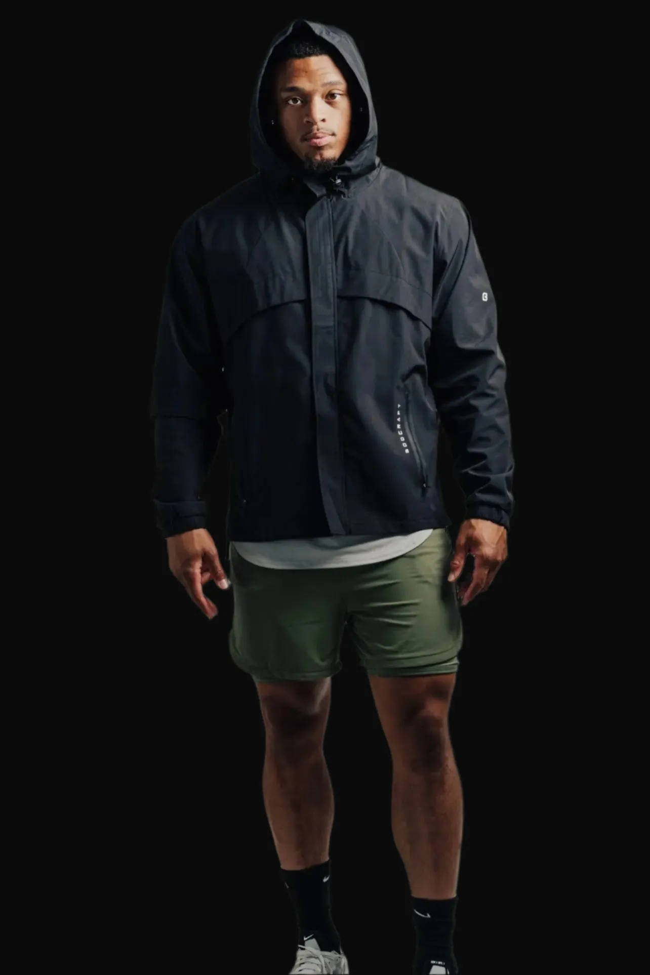 Total War Ai1 Stealth Full-Zip Jacket - Midnight Black