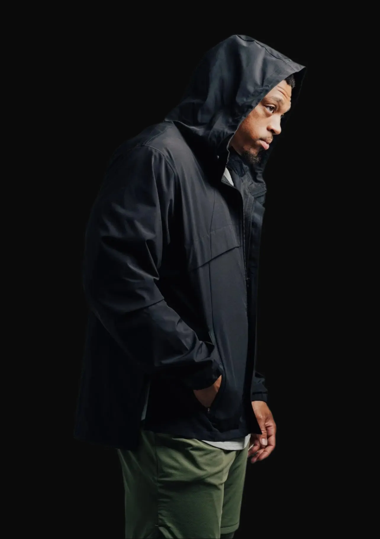 Total War Ai1 Stealth Full-Zip Jacket - Midnight Black