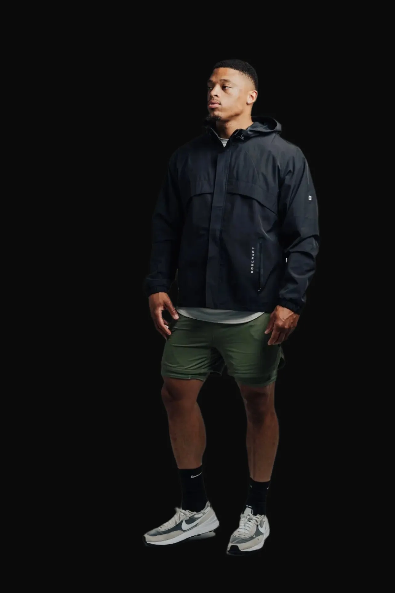 Total War Ai1 Stealth Full-Zip Jacket - Midnight Black