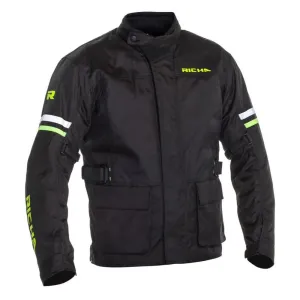 Touring Moto Jacket Richa Buster WP Long Jacket, Black/Yellow