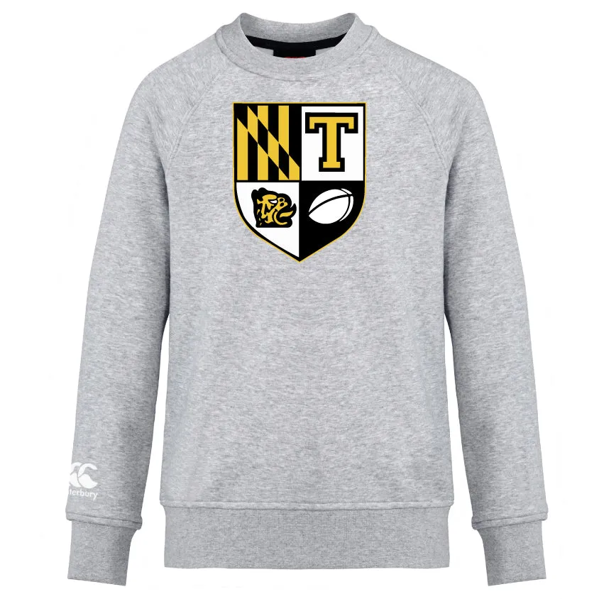 Towson University Rugby Club Crew Sweatshirt by Canterbury