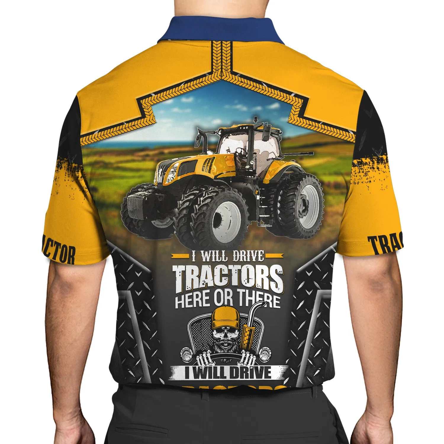 Tractor - I Will Drive Tractors Here Or There I Will Drive Tractors Everywhere Hoodie, 3D Zipper Hoodie,...