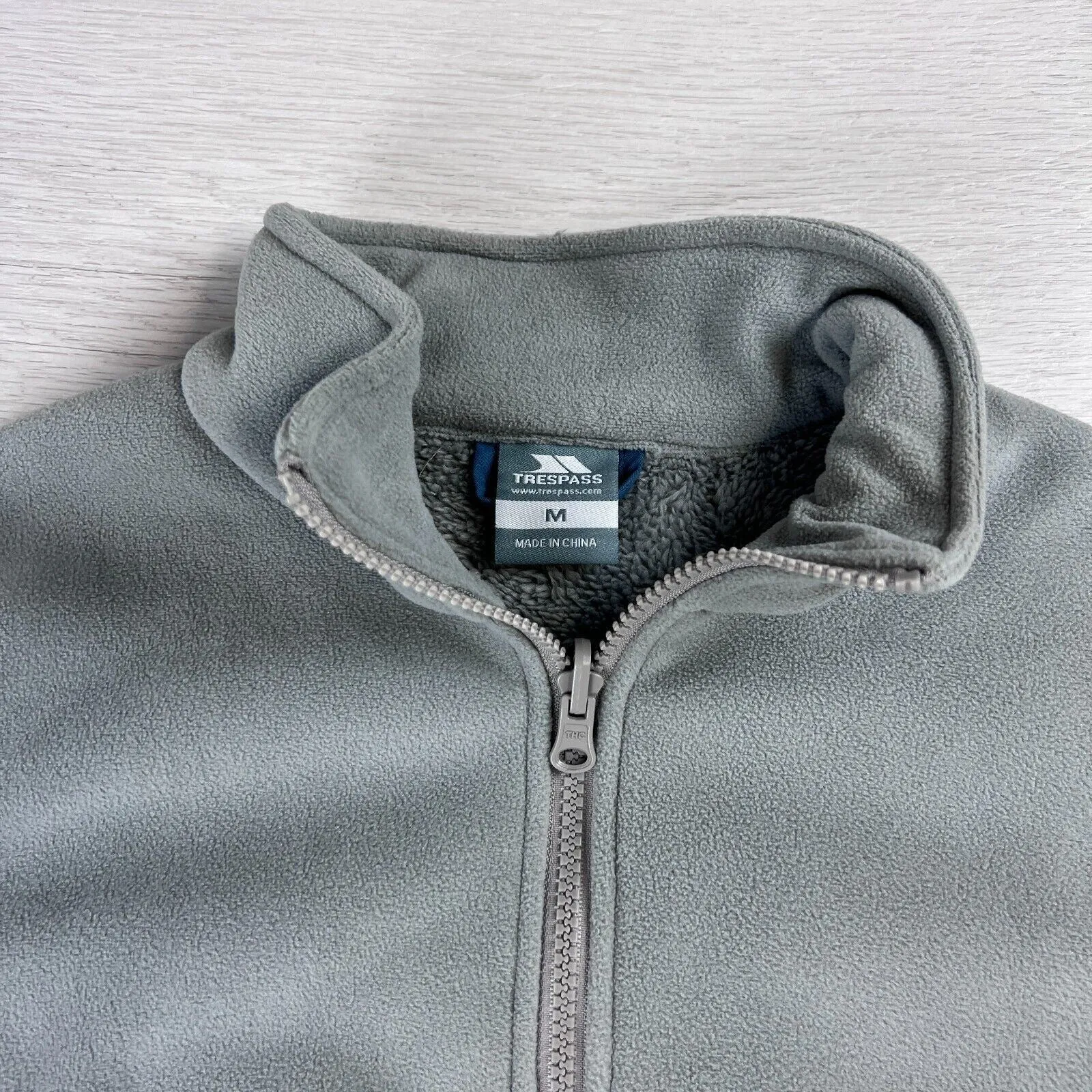 Trespass AT300 Womens Grey Fleece Jumper Size Medium