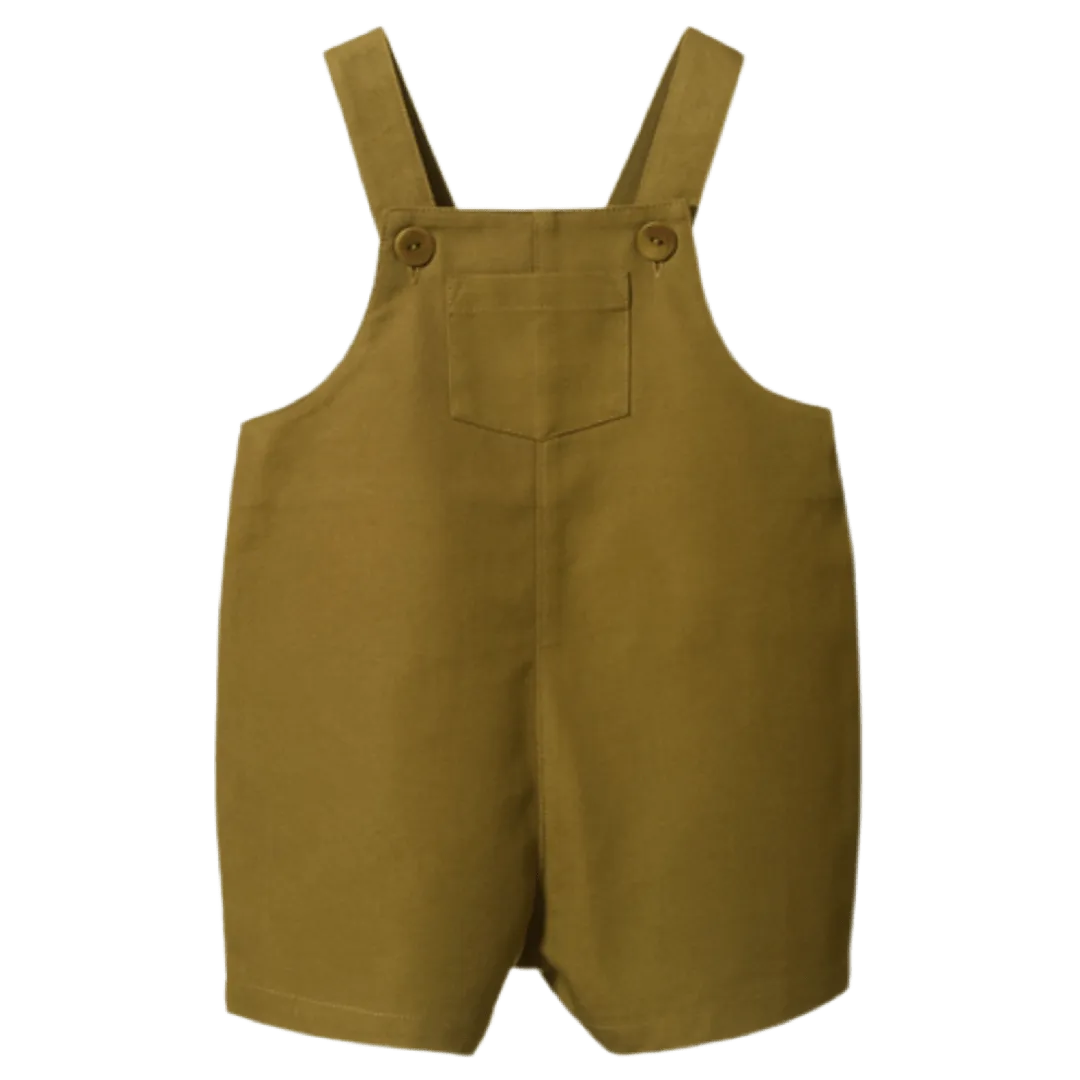 Tucker Shortie Overalls - Cactus
