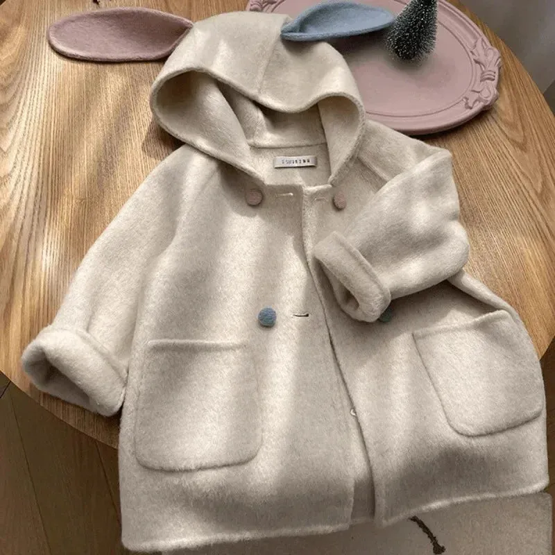 Two Tone Bunny Coat
