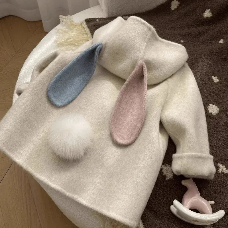 Two Tone Bunny Coat