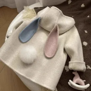 Two Tone Bunny Coat