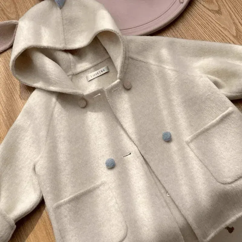 Two Tone Bunny Coat