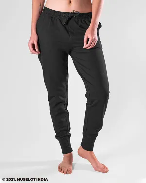 Unisex black joggers