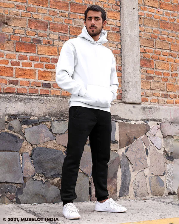 Unisex black joggers