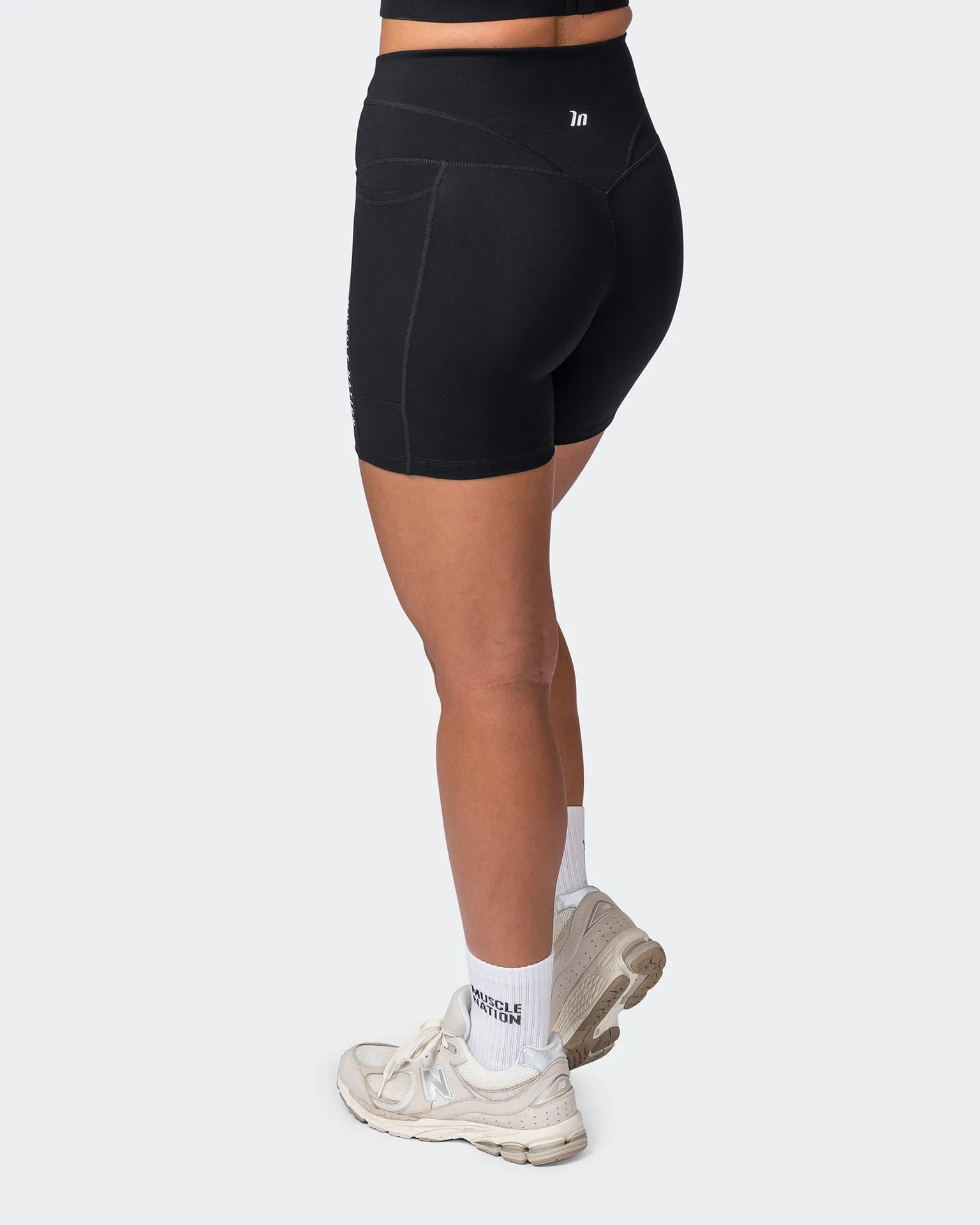 Unrivalled Everyday Pocket Bike Shorts - Black