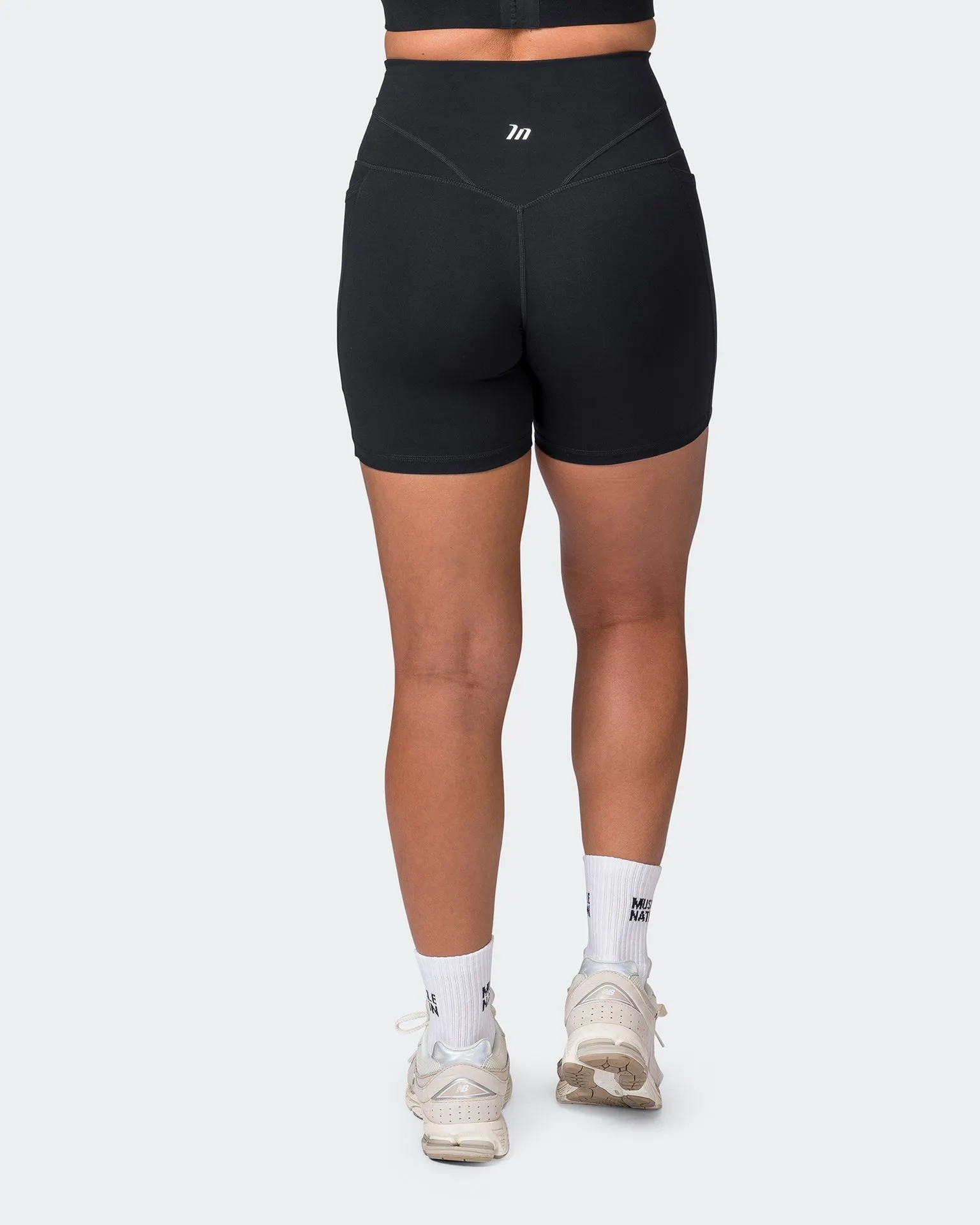 Unrivalled Everyday Pocket Bike Shorts - Black