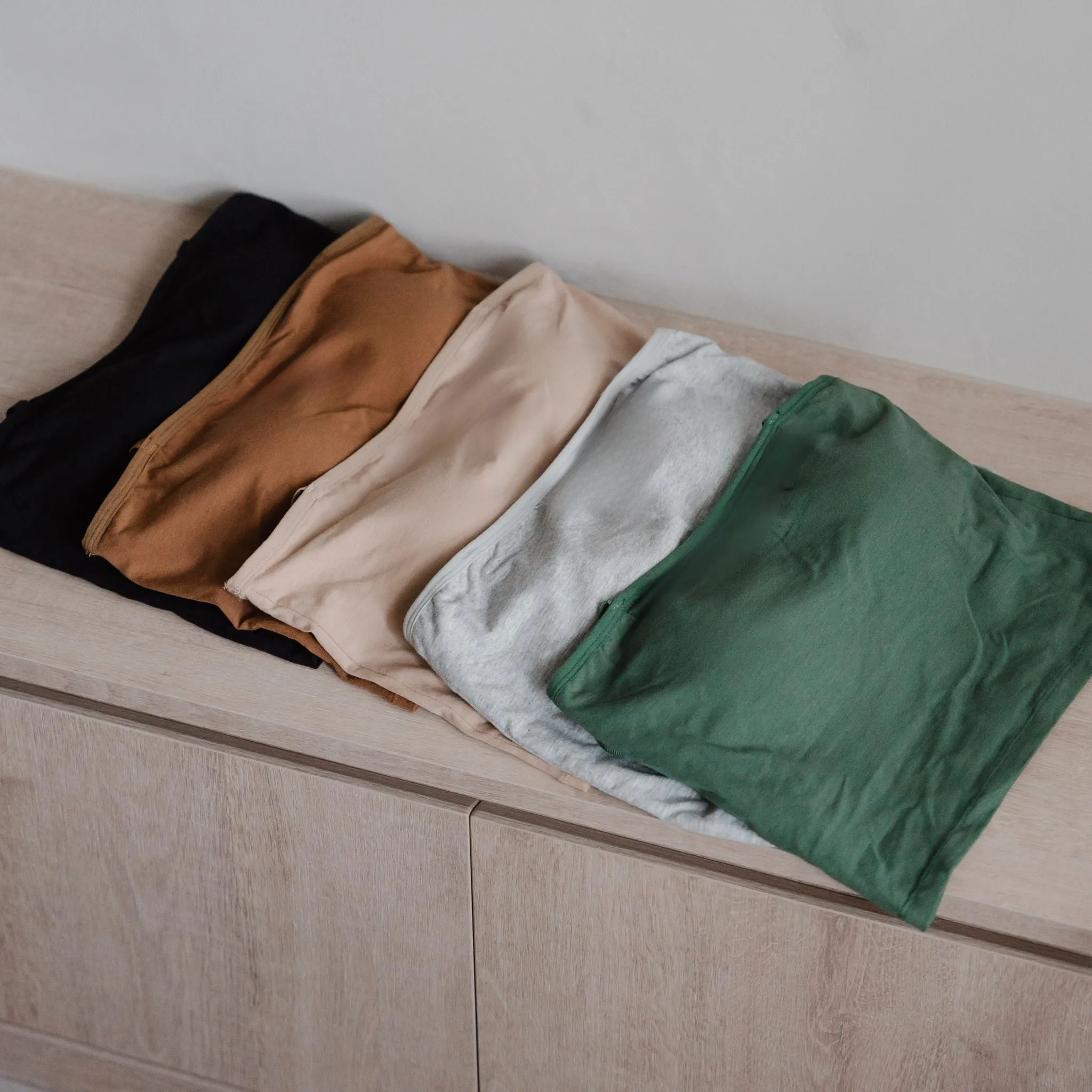 Urban Edge! Cami Bra Top (Solid Cotton) in Creme Espresso