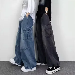 UrbanTrends Vintage Wide Leg Overalls