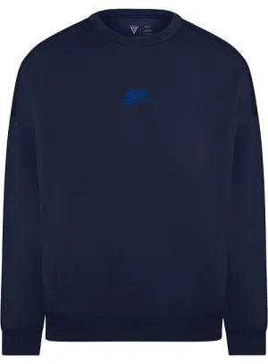 USA Hockey Luxe Crewneck Sweatshirt - Navy