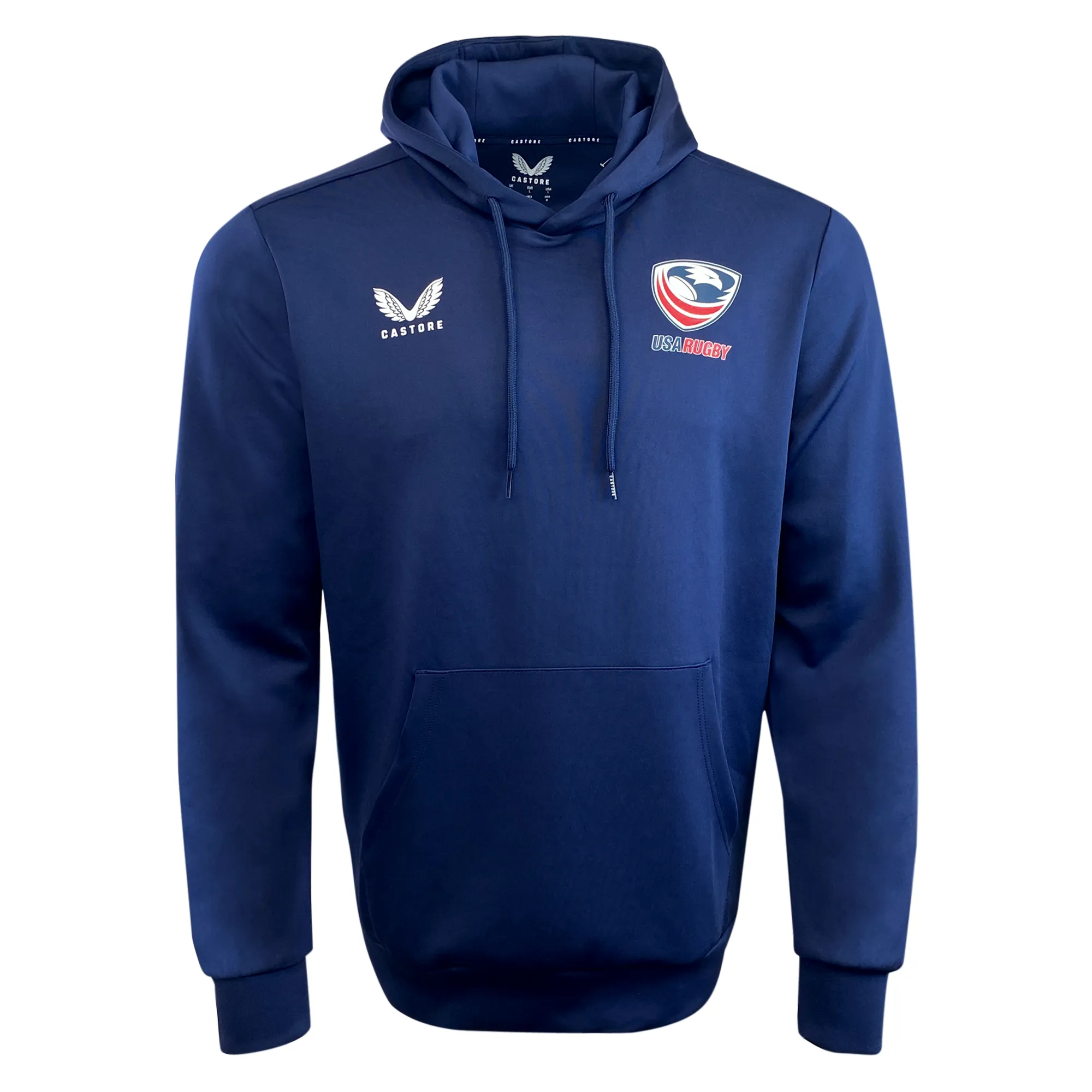 USA Rugby Scuba Pullover Hoodie by Castore