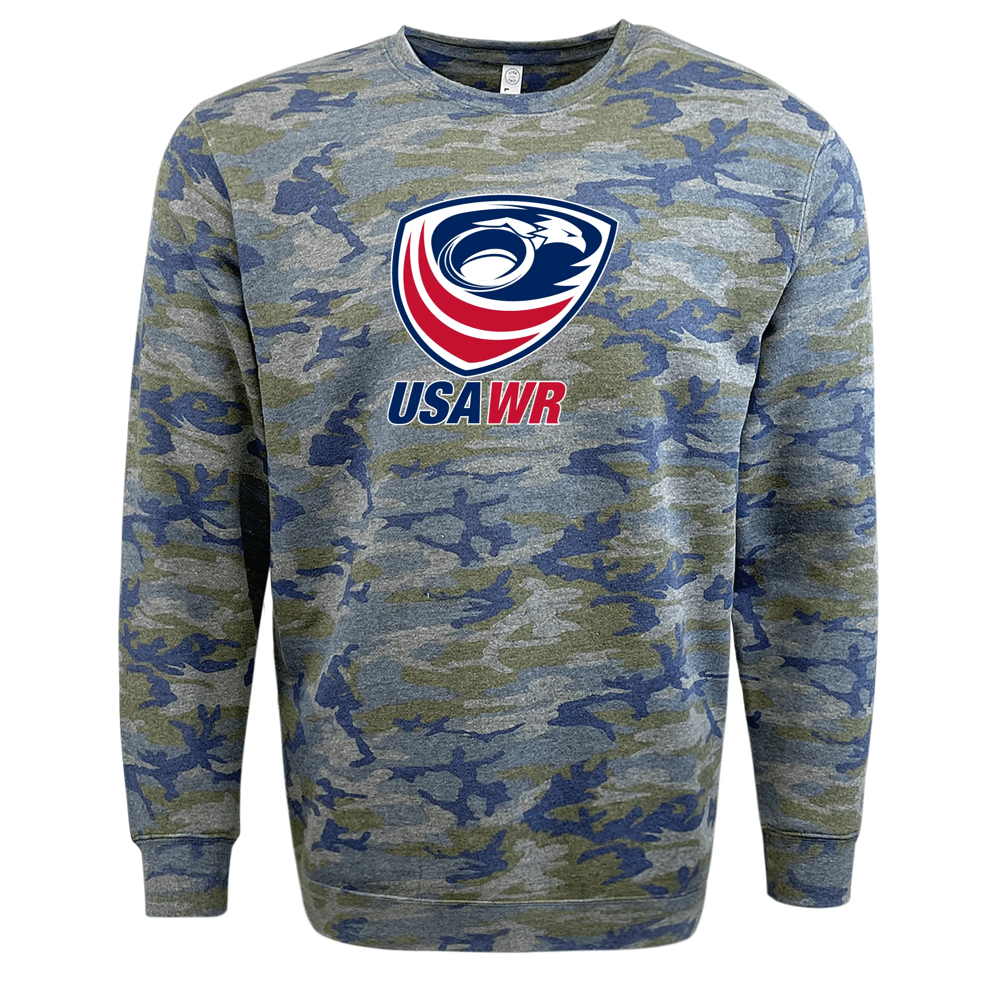 USA Wheelchair Rugby Camo Edition Crew Sweatshirt