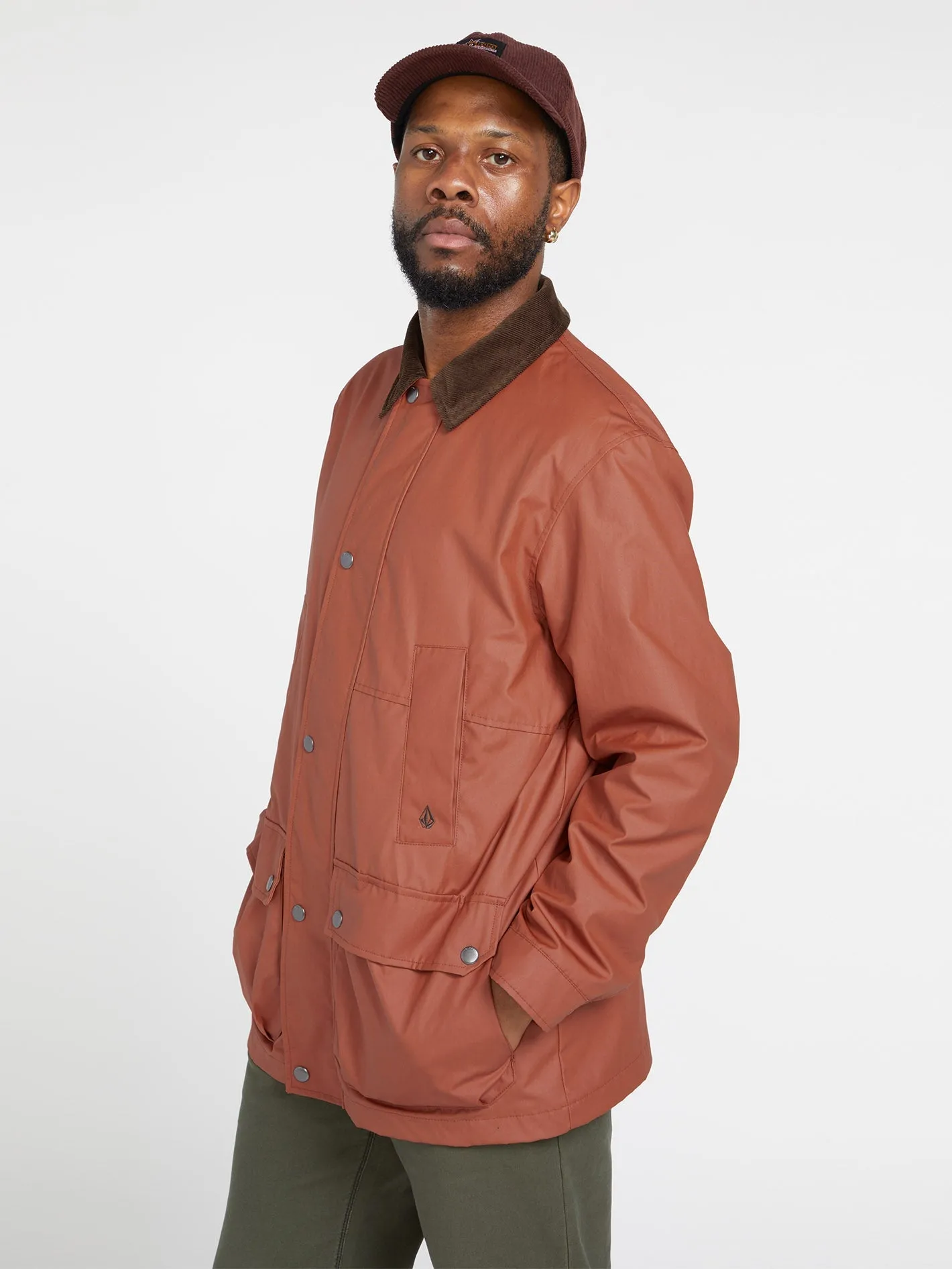 V Ent Fat Tony Jacket - RUST