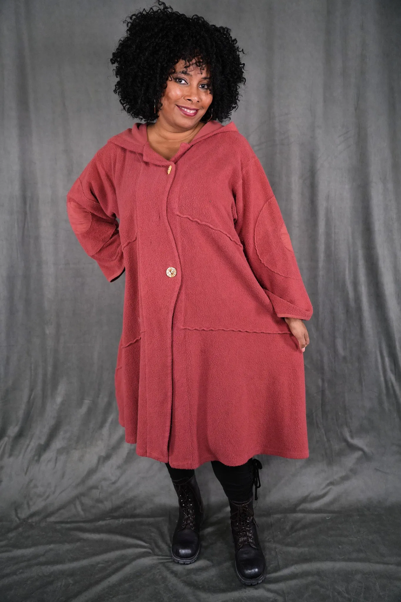 V1371 Delyla Sherpa Blood Orange-U