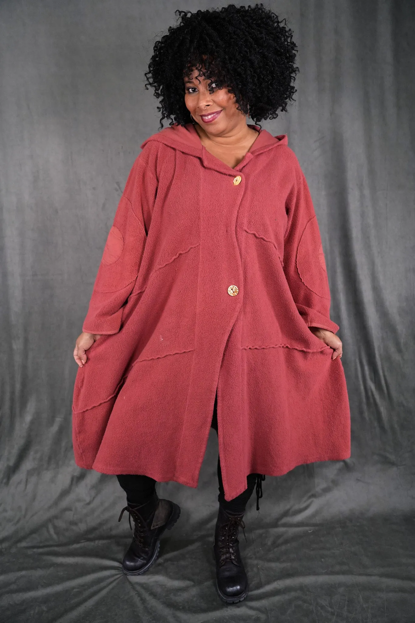V1371 Delyla Sherpa Blood Orange-U