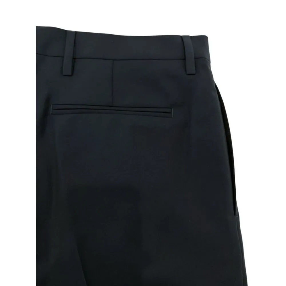 Valentino Blue Virgin Wool Men's Trouser