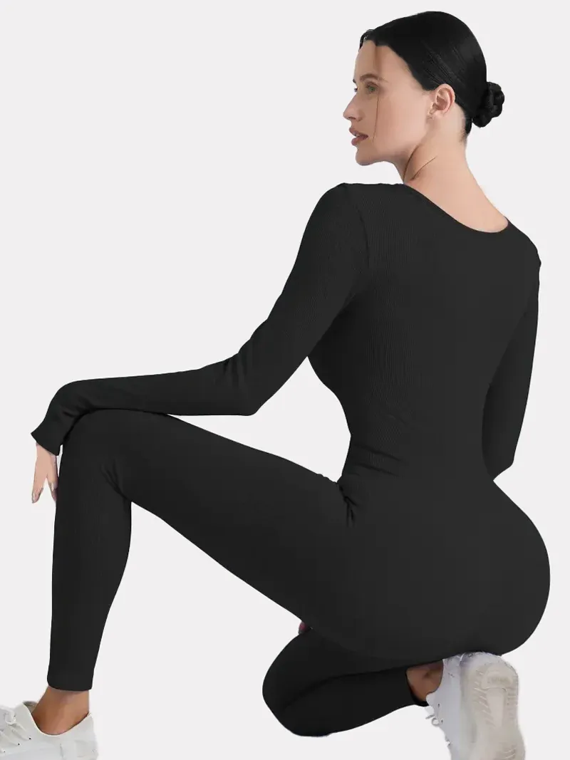 Vanessa - Solid Knit Yoga Top