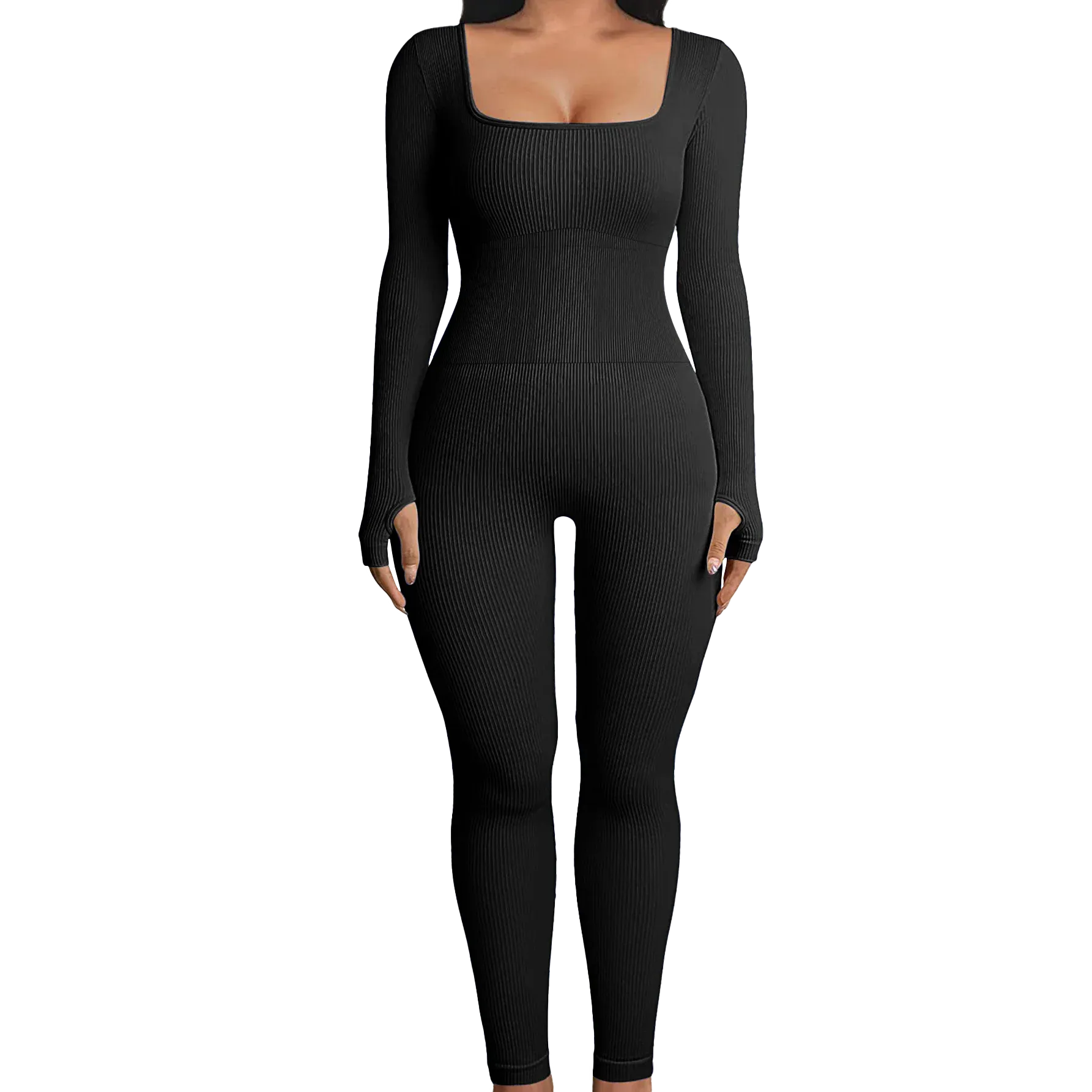 Vanessa - Solid Knit Yoga Top