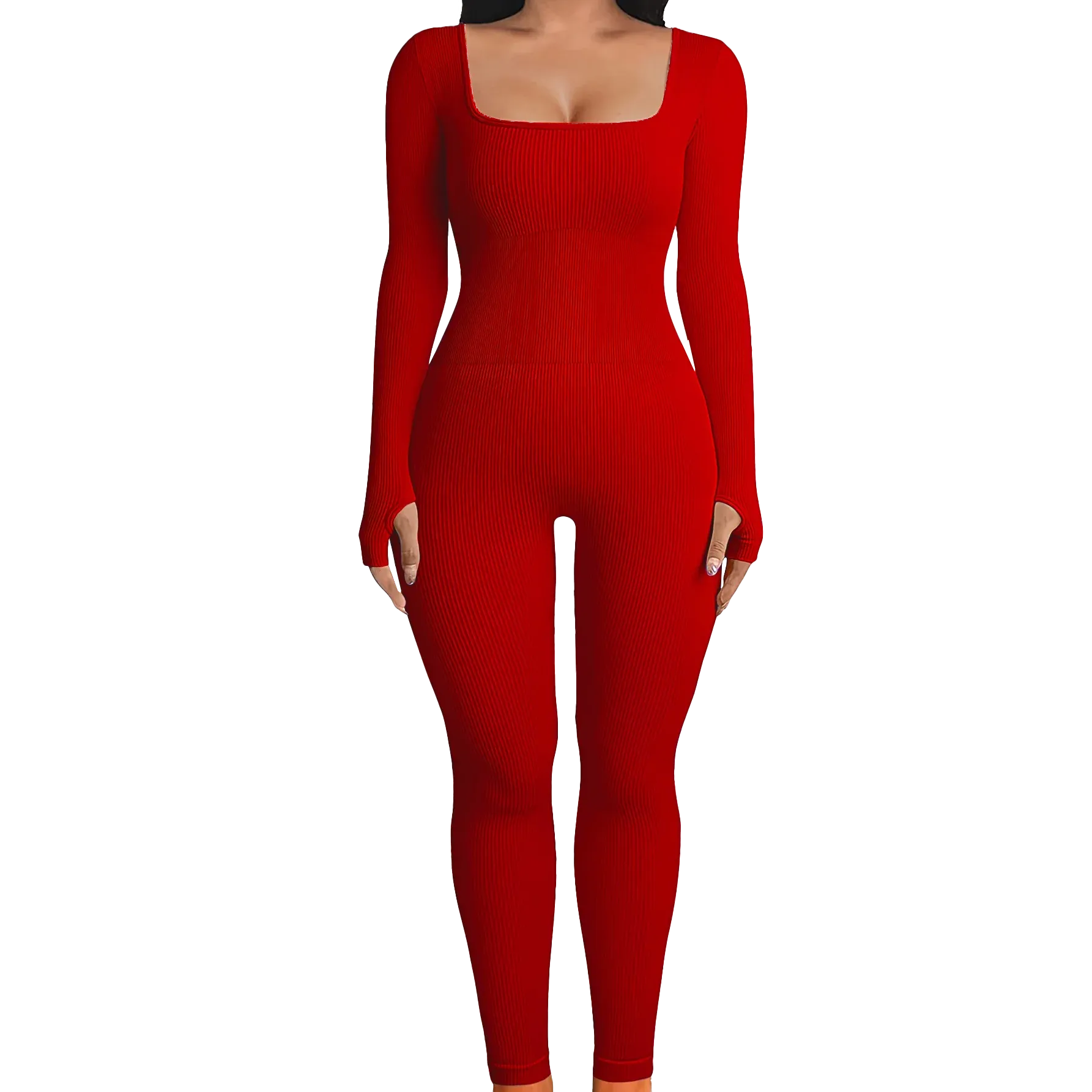 Vanessa - Solid Knit Yoga Top