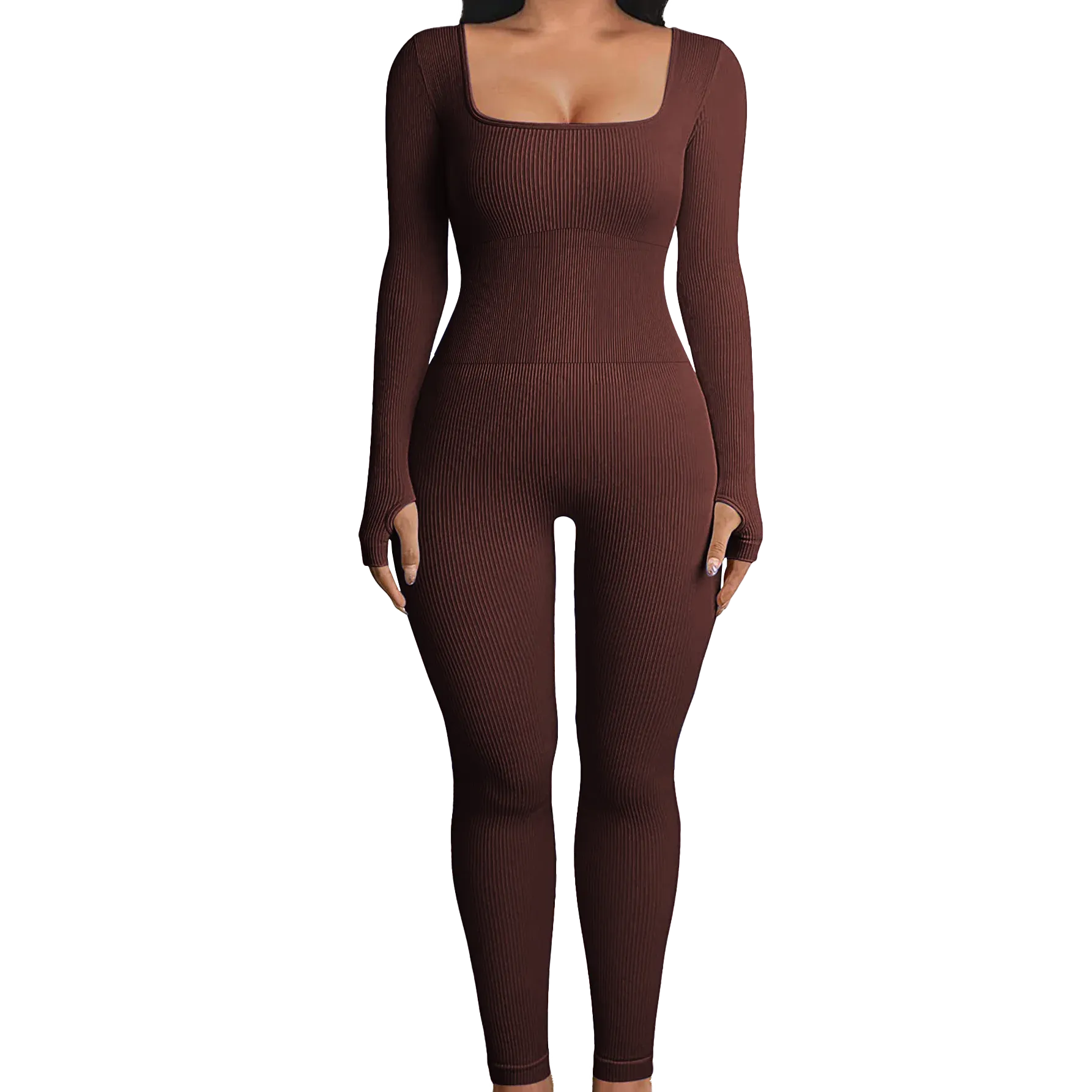 Vanessa - Solid Knit Yoga Top