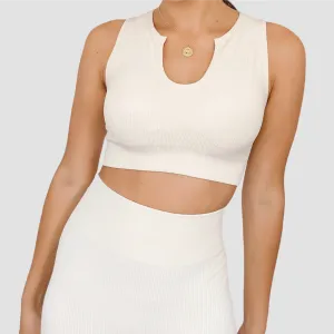 VANILLA VEST - Ribbed Collection