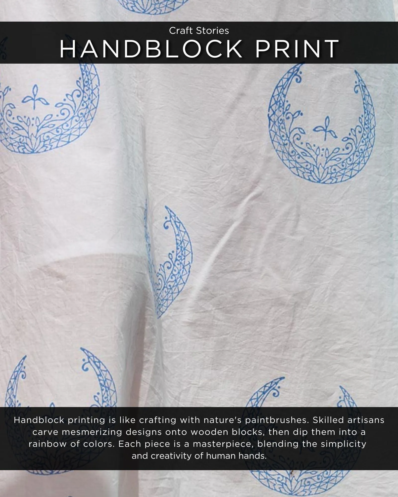 Varsha Handprinted Cotton Top - WITC
