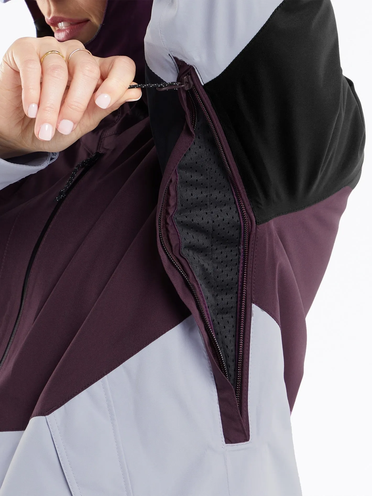 V.Co Aris Insulated Gore-Tex Jacke - BLACKBERRY