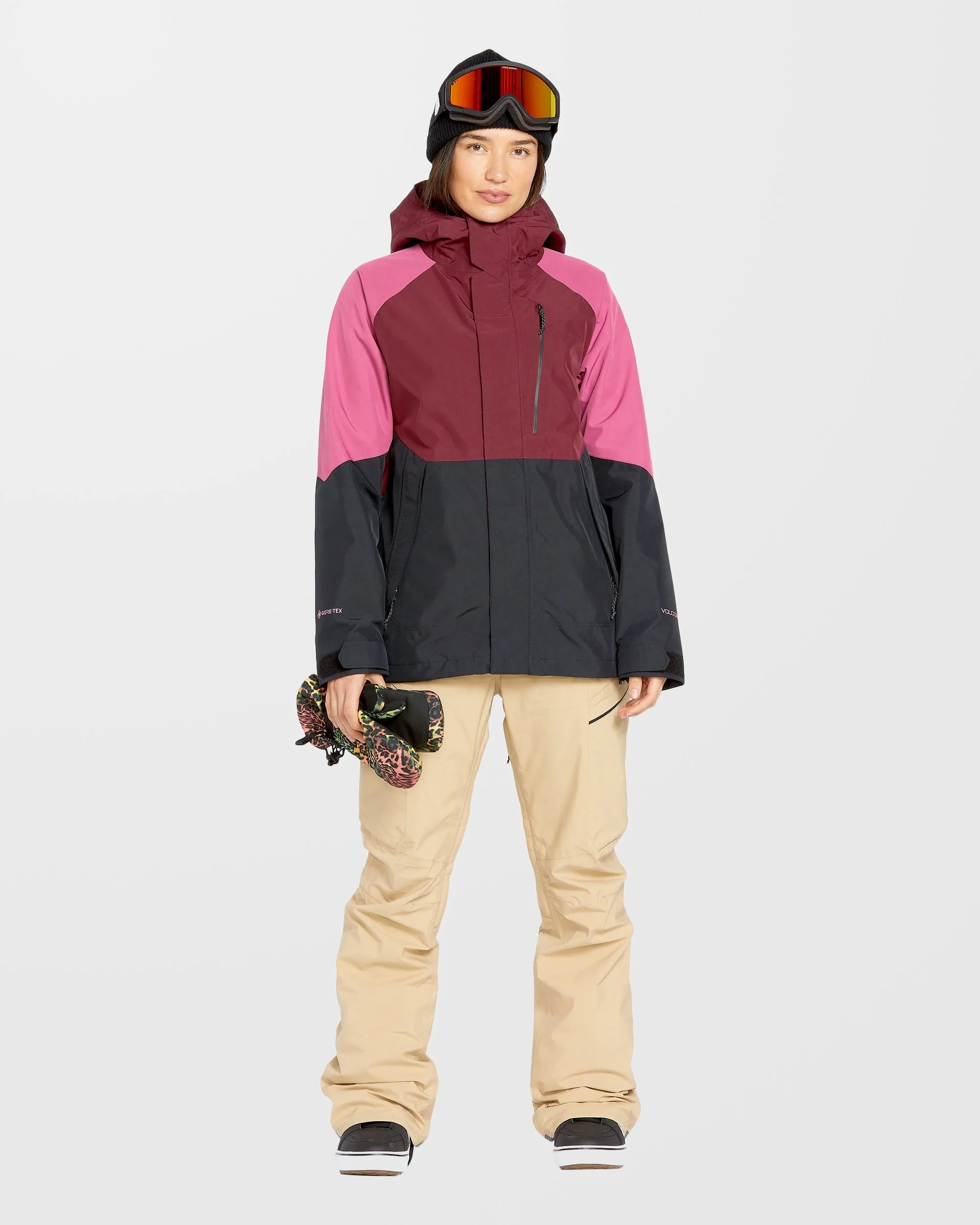 V.Co Aris Insulated Gore-Tex Jacke - Burgundy