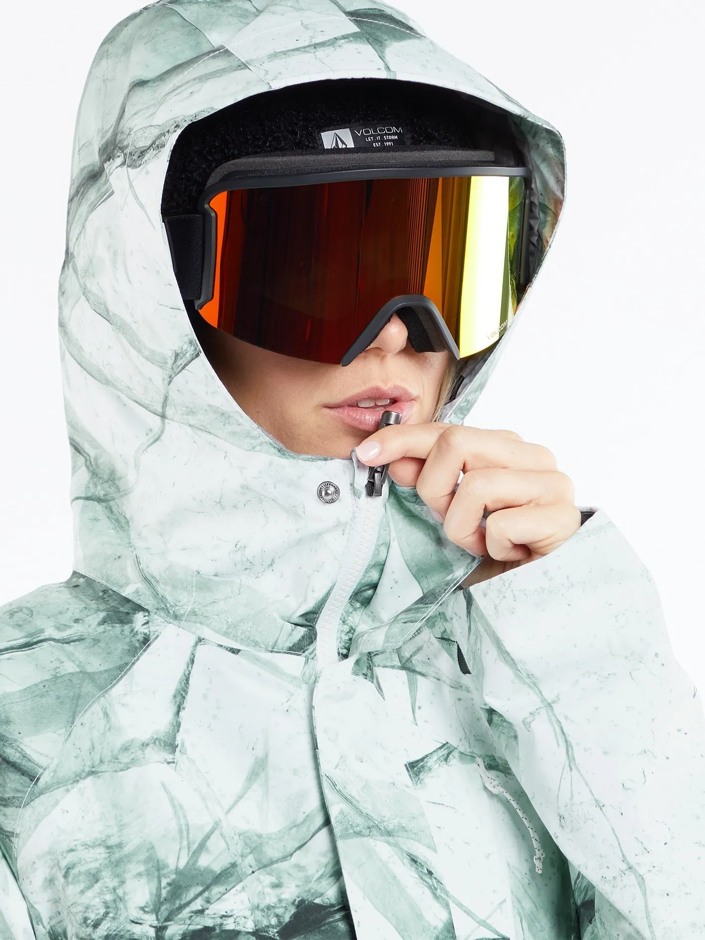 V.Co Aris Insulated Gore-Tex Jacke - WHITE ICE