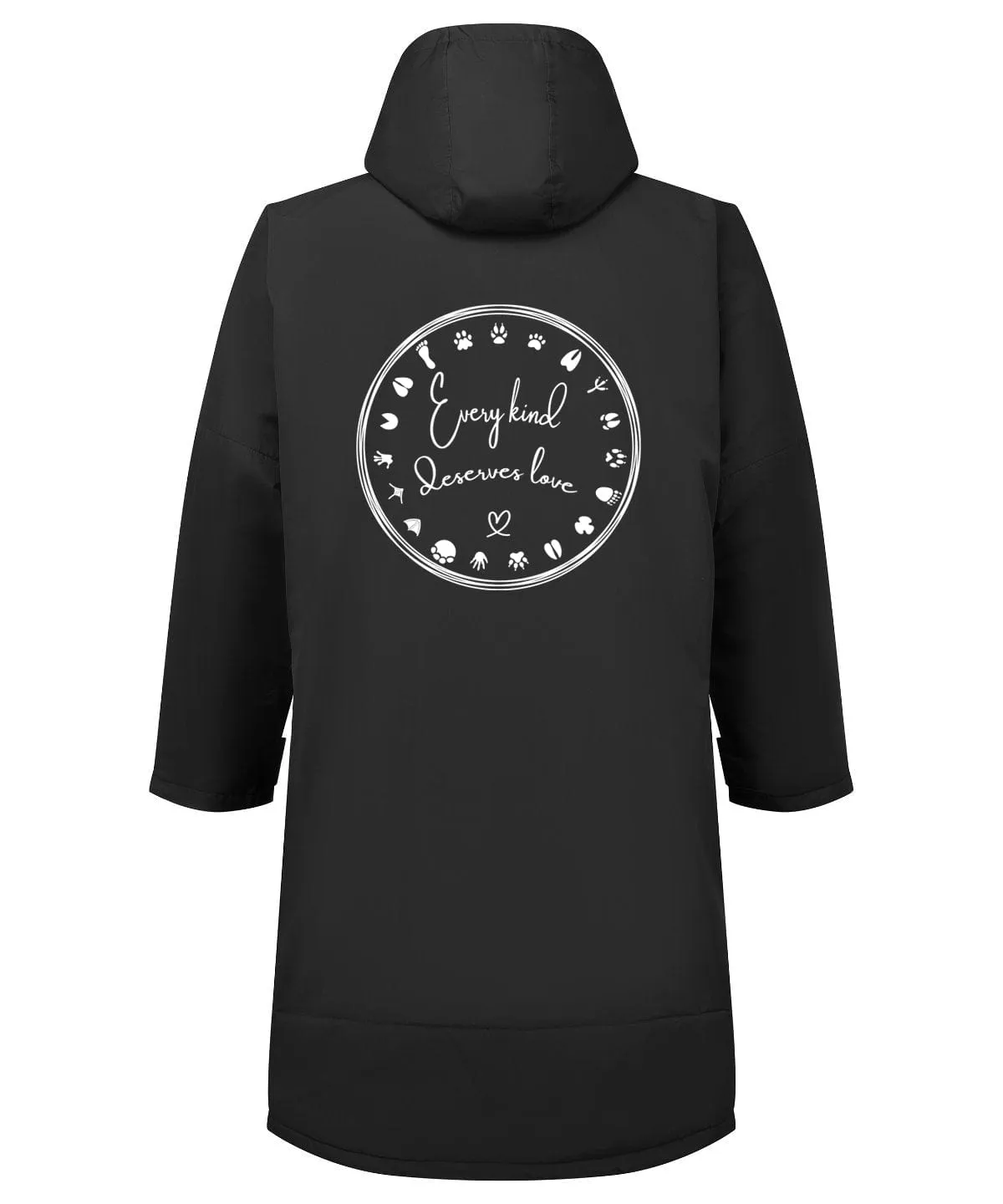 Vegan Happy Unisex TriDri® Waterproof Changing Robe | Multiple Colours