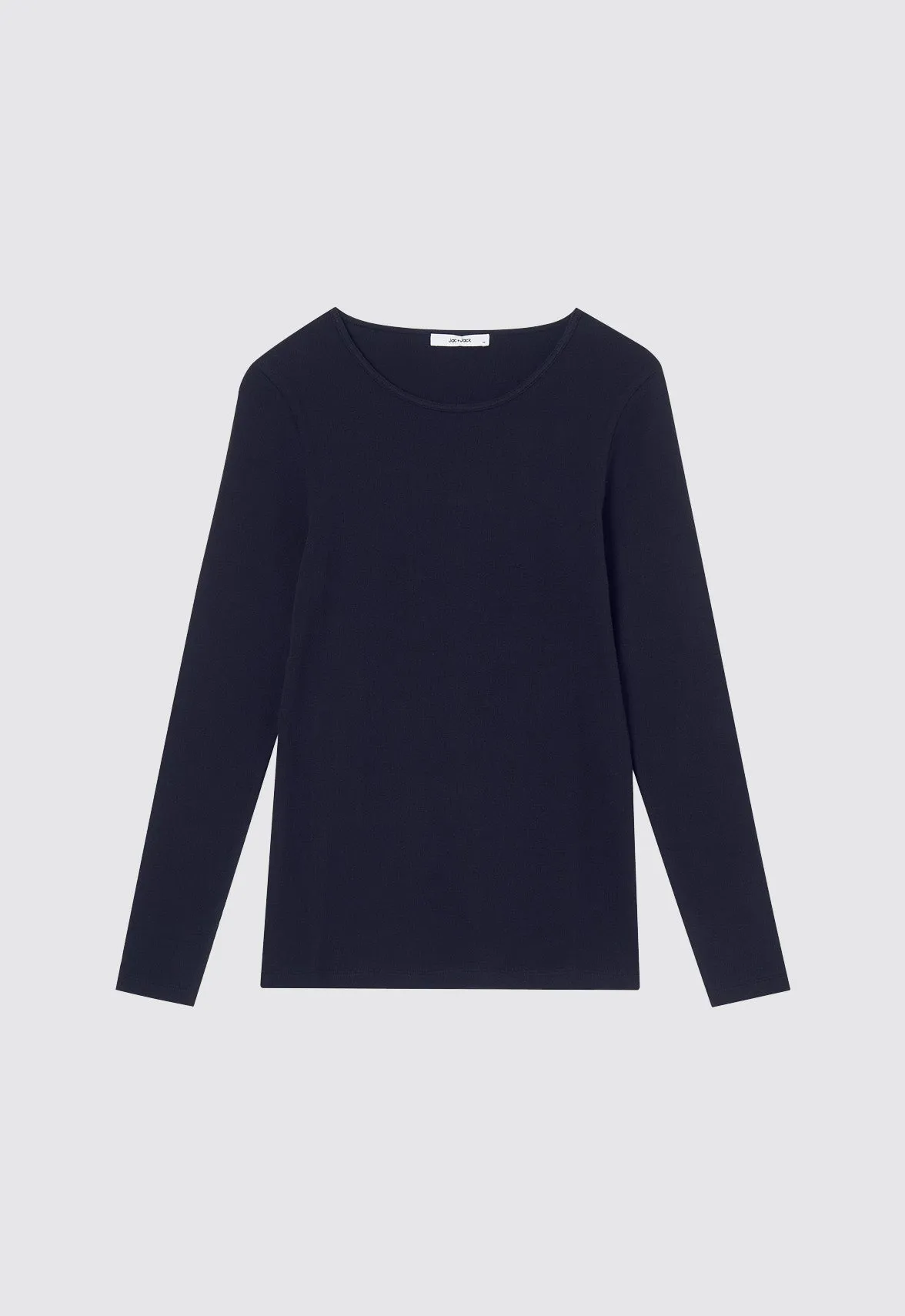 Vere Long Sleeve Tee - Darkest Navy