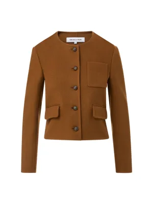Veronica Beard Lyssa Jacket in Deep Ochre