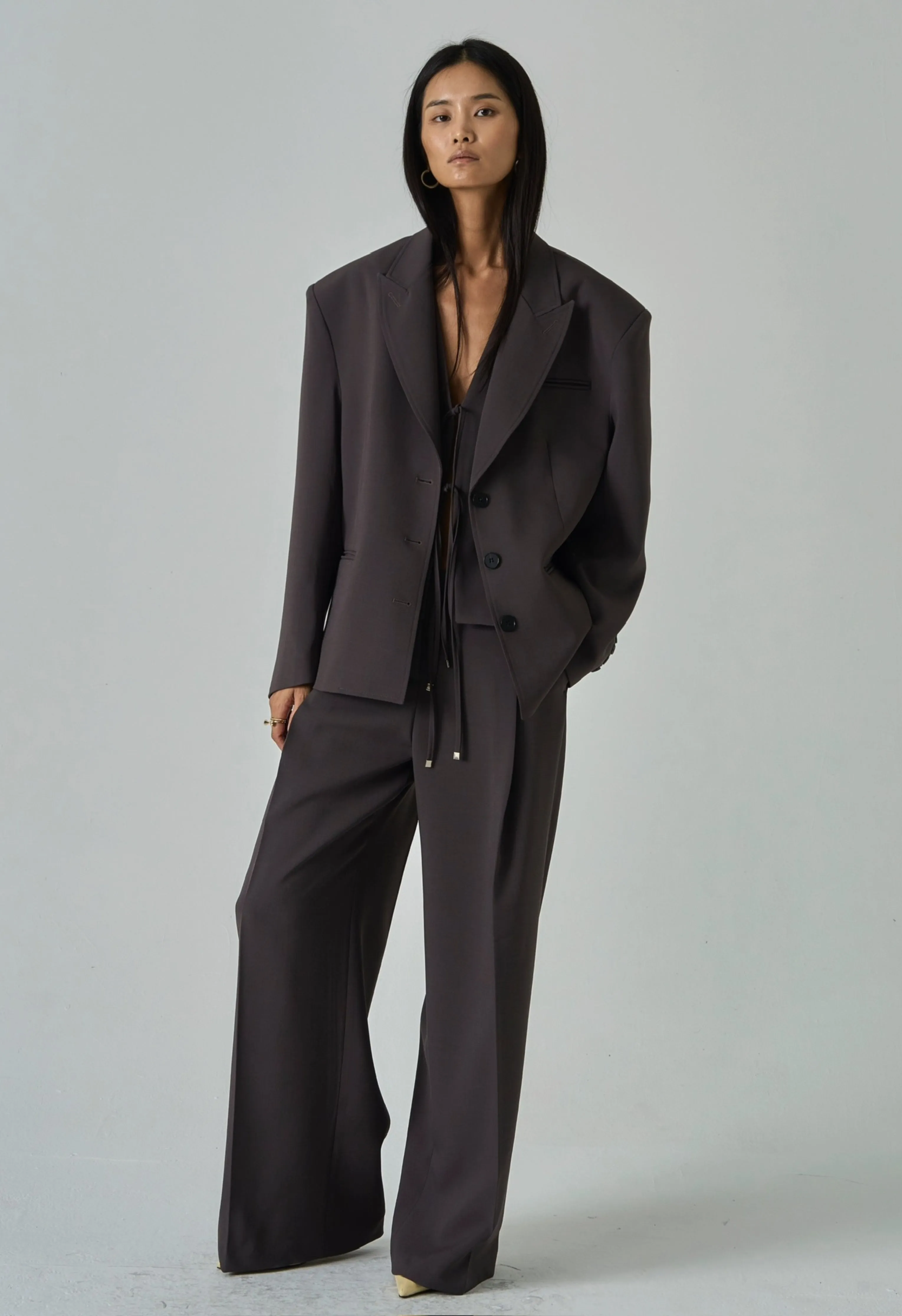 Veronica Blazer in Brown