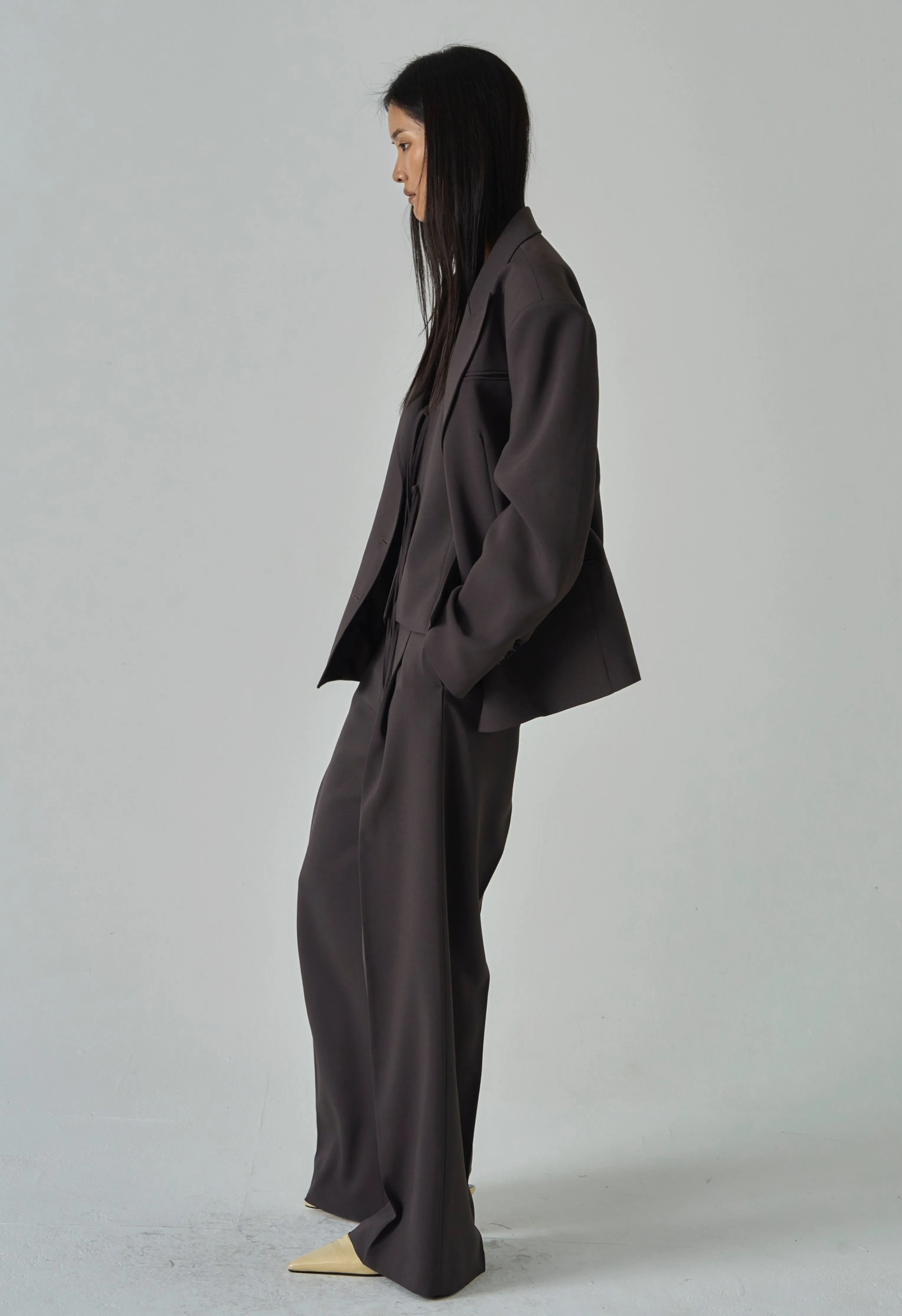 Veronica Blazer in Brown