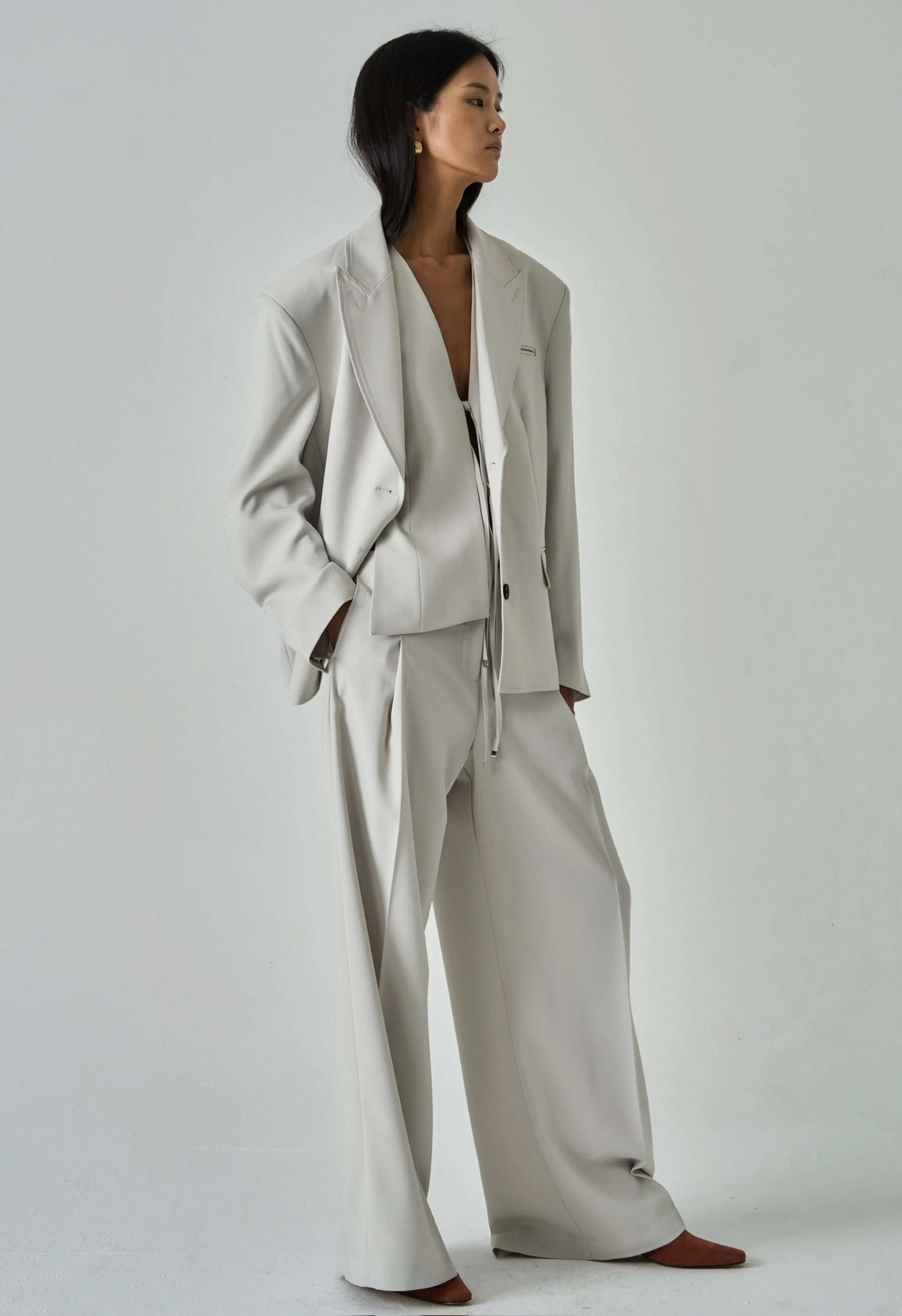 Veronica Blazer in Ecru