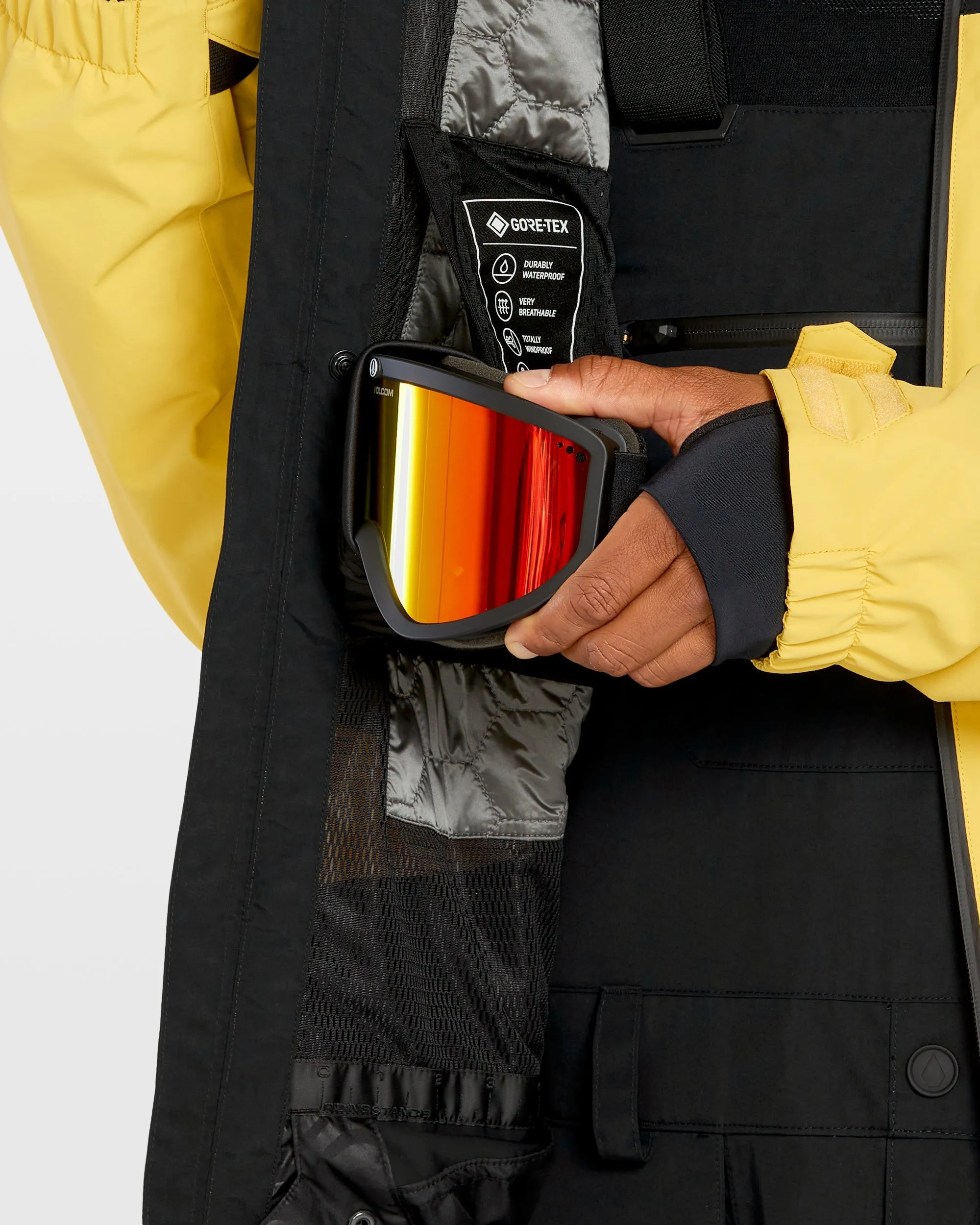 Veste Tds 2L Gore-Tex - Dark Yellow