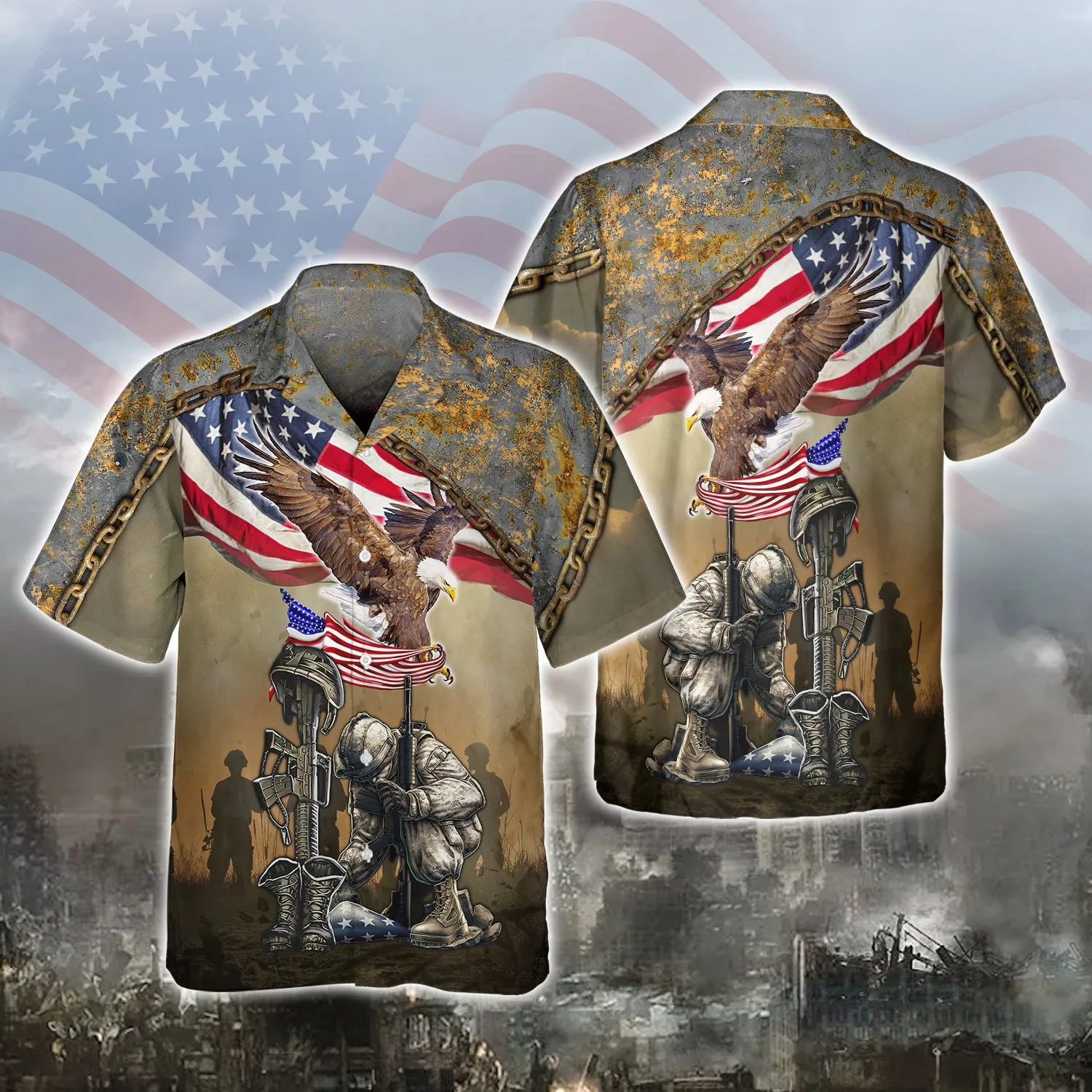 Veteran Texas - 3D Full Print - L91